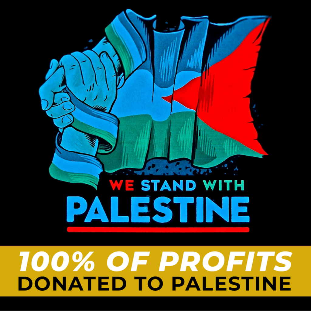 Stand With Palestine LED Sticker